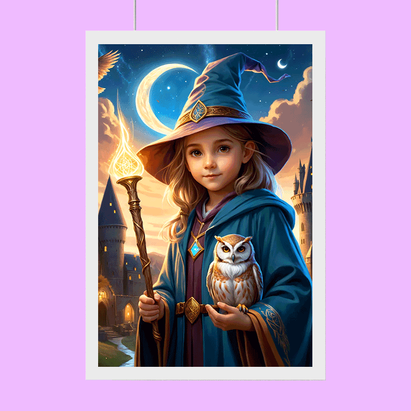 Magical Wizard Girl